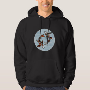 Koi Fisch in Wasser Hoodie