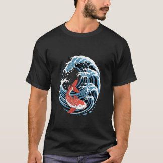 Koi-Fisch Japan Asien Karpfen T-Shirt