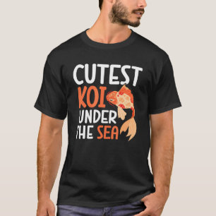 Koi Fisch Karpfen Nishikigoi Fisch Kirschblüte Jap T-Shirt