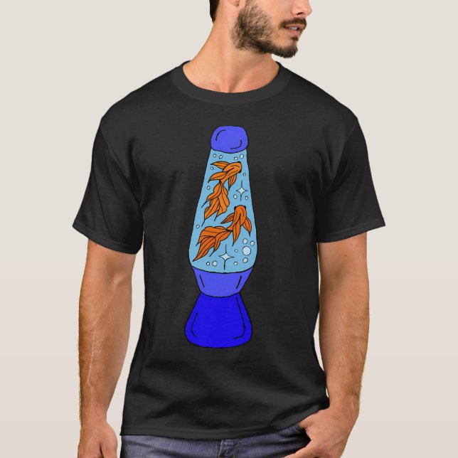 Koi-Fisch-Lavalampe T-Shirt (Vorderseite)