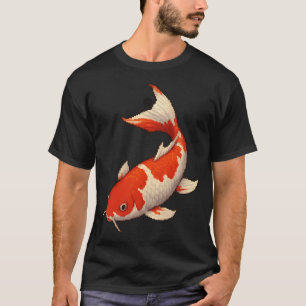 Koi-Fisch - Pixel-Art - 8bit-Grafik 16bit-Grafik T-Shirt