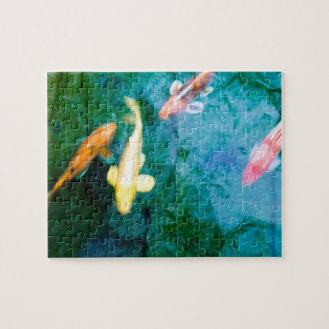 Koi-Fisch Puzzle (Horizontal)