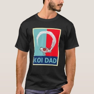 Koi-Fisch Retro Japanischer Stil Karpfen-Fisch Vat T-Shirt