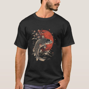 Koi-Fisch Sakura Kirschblüten-Saison Nishikigoi F T-Shirt
