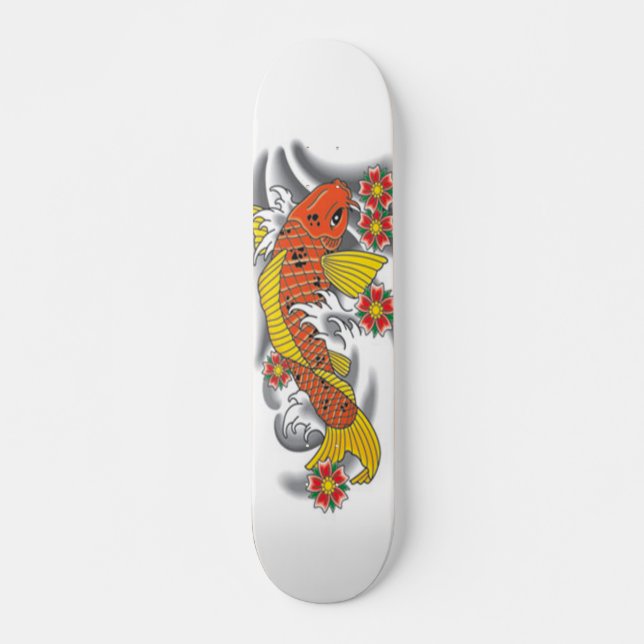 Koi Fisch-Skateboard Pro Skateboard (Vorne)