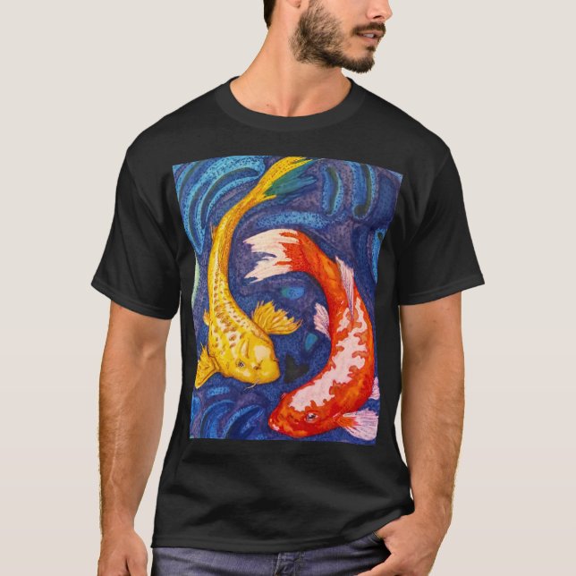 Koi Fisch-T - Shirt (Vorderseite)