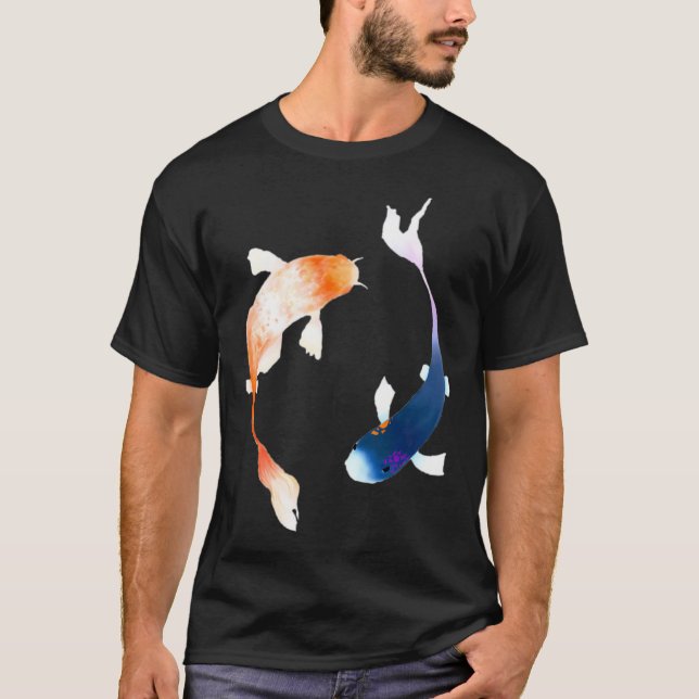 Koi-Fisch T-Shirt (Vorderseite)