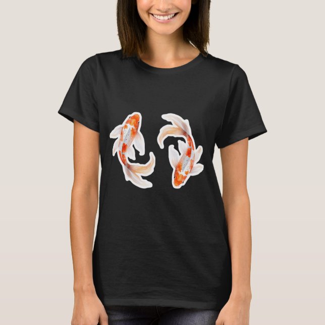 Koi-Fisch T-Shirt (Vorderseite)