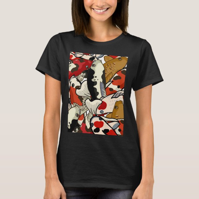 Koi-Fisch T-Shirt (Vorderseite)