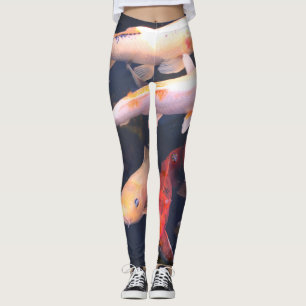Koi Fisch-Yoga-Leggings Leggings