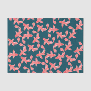Koi Fisch-Zwirnpapier Seidenpapier