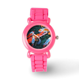 Koi Fische Armbanduhr