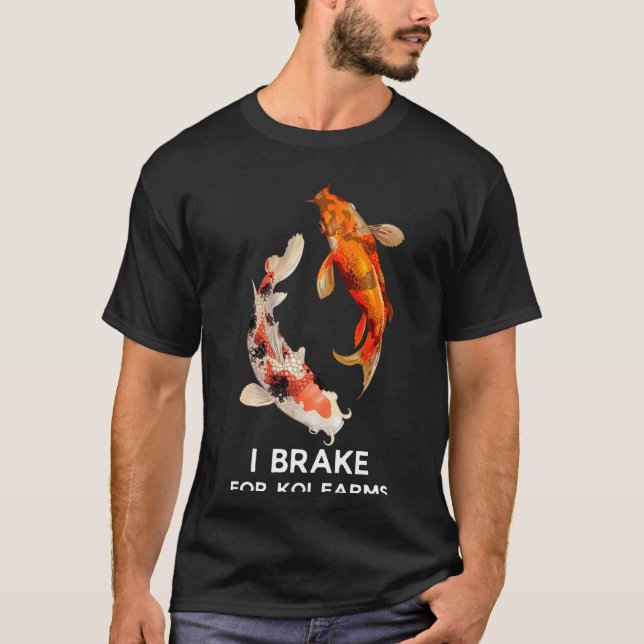 Koi-Fische, für deren Teiche ich bremse, Tee (Vorderseite)