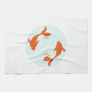 Koi Fische Handtuch