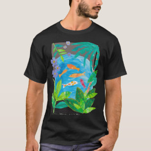Koi-Fische im Botanischen Garten T-Shirt