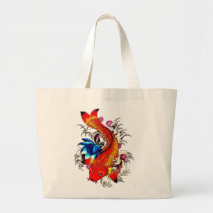 Koi Fische Jumbo Stoffbeutel