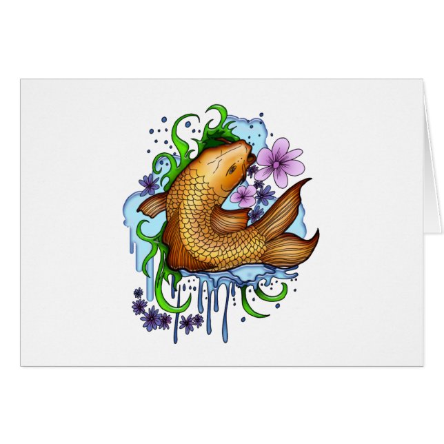 Koi Fish (Vorderseite (Horizontal))
