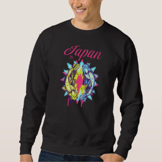 Koi Fish 鯉 Japan Lettern Japanischer Koi Fisch Sweatshirt