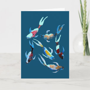 Koi Fish Aqucolor Karte