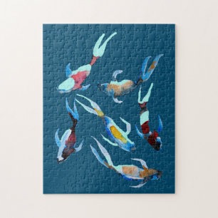 Koi Fish Aqucolor Puzzle