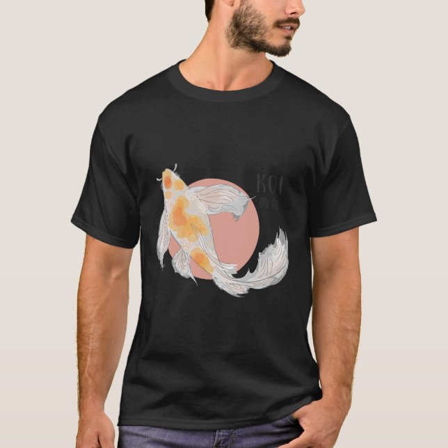 Koi Fish Art T-Shirt (Vorderseite)