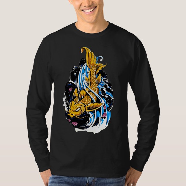 Koi Fish Art Work T-Shirt (Vorderseite)