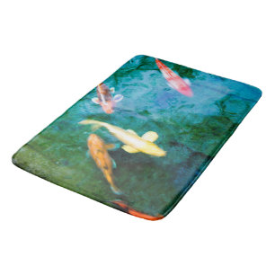 Koi Fish Badematte