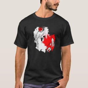 Koi Fish Carp Japanische Kultur Liebe T-Shirt