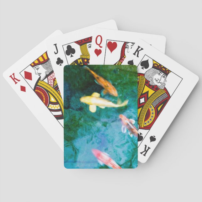 Koi Fish Classic Playing Cards Spielkarten (Rückseite)