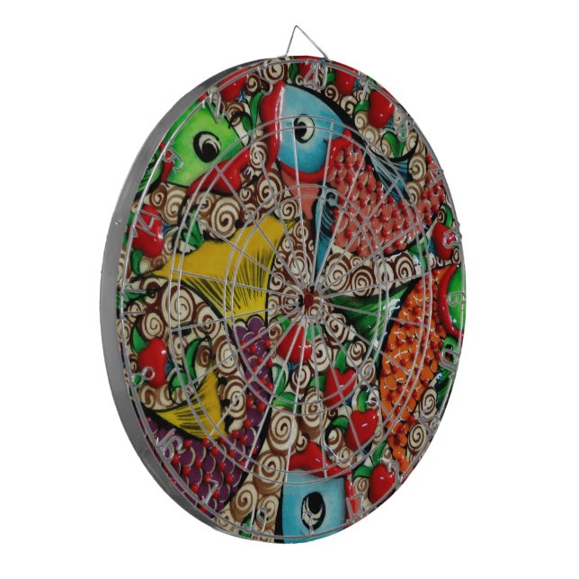 Koi Fish Dartscheibe (Vorderseite Links)