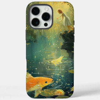 Koi Fish Design iPhone 16 Pro Max Hülle