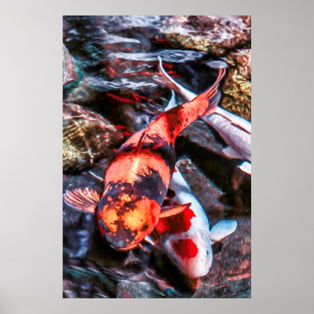 KOI FISH DUET POSTER (Vorne)