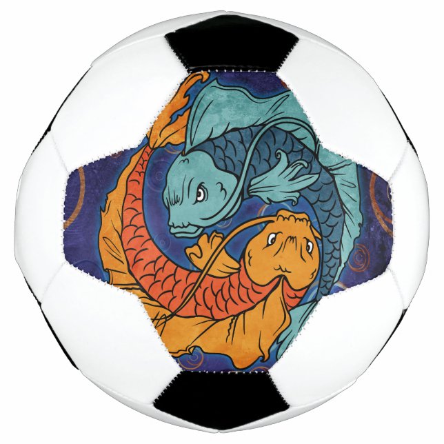Koi Fish Fußball (Vorderseite)
