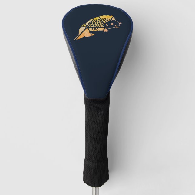 Koi Fish Golf Headcover (Vorderseite)