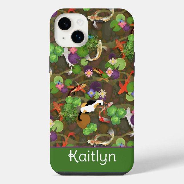 Koi Fish iPhone Hülle (Rückseite)