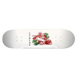 Koi Fish Japanischer Stil Skript Orientalische Kun Skateboard