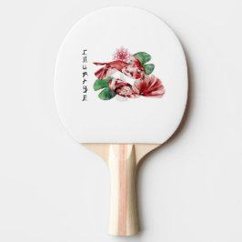 Koi Fish Japanischer Stil Skript Orientalische Kun Tischtennis Schläger