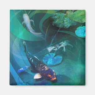 Koi Fish JOY OF KOI Magnet