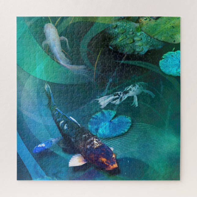 Koi Fish JOY OF KOI Puzzle (Vertikal)