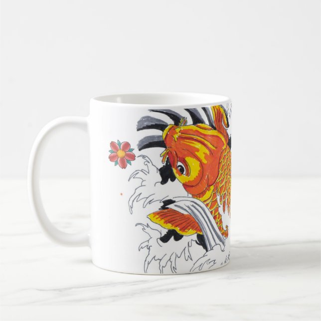 Koi fish kaffeetasse (Links)