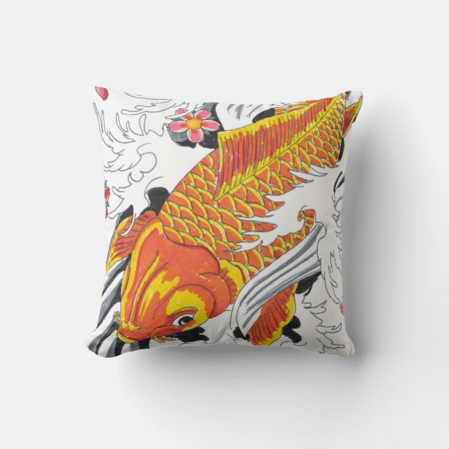 Koi fish kissen (Vorderseite)