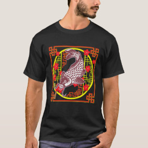 Koi Fish Koi Züchter Zen Garden Motif Koi Carp und T-Shirt