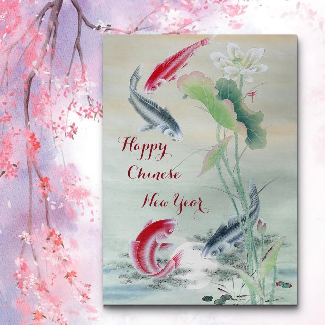 Koi Fish mit Lotus (Von Creator hochgeladen)