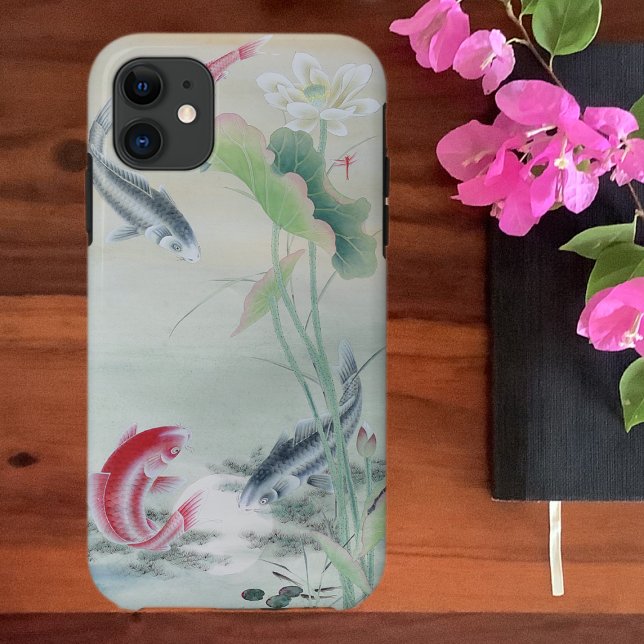 Koi Fish mit Lotus Case-Mate iPhone Hülle (Von Creator hochgeladen)