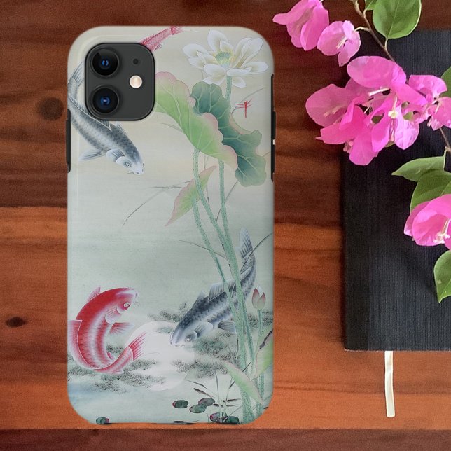 Koi Fish mit Lotus Case-Mate iPhone Hülle (Von Creator hochgeladen)