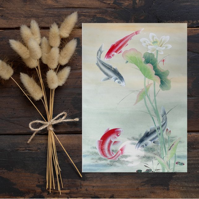 Koi Fish mit Lotus Geschenkpapier Set (Von Creator hochgeladen)