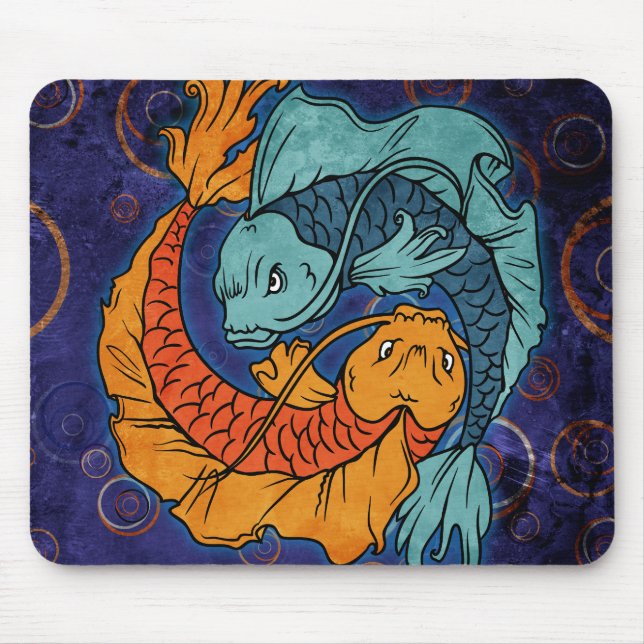 Koi Fish Mousepad (Vorne)