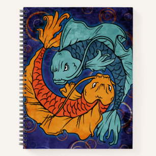 Koi Fish Notizbuch