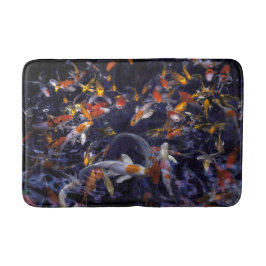 KOI FISH OVER FLOWING BADEMATTE