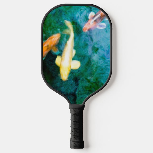 Koi Fish Pickleball Schläger (Vorderseite)